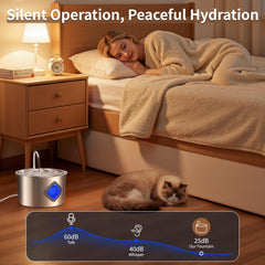 JIXZEN water level window shows remaining water for quick refills and less guesswork.
