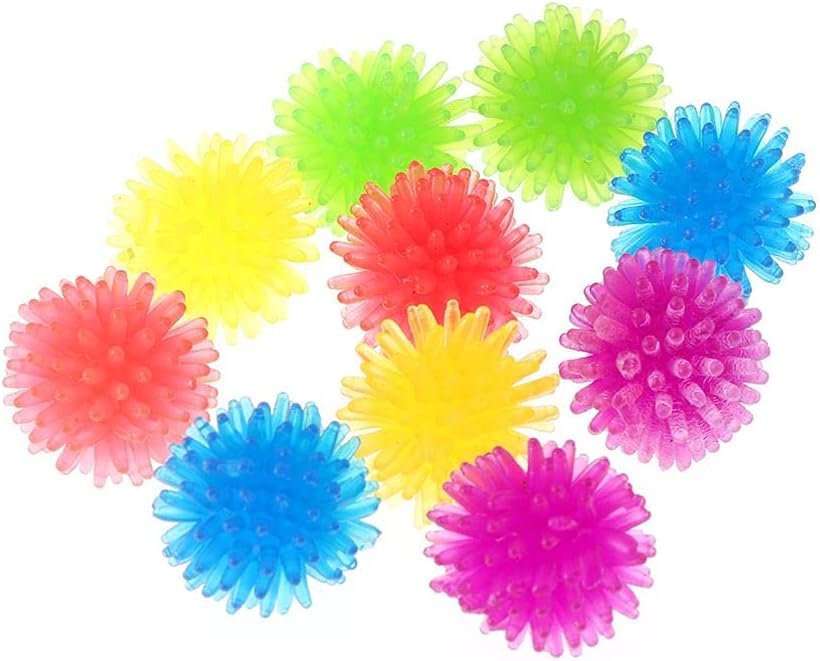 JJLFresheners plush spiky cat toy set close-up showing soft, safe texture for gentle play.
