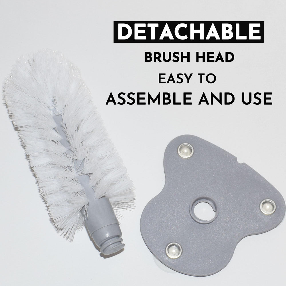 JJMOLLE turtle brush easy installation saves time right out of the box.