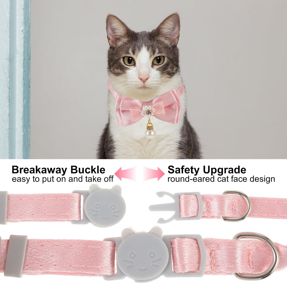 JJUNW adjustable neck size fits kittens to adults for growing cats