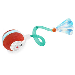 Jkanti interactive cat ball on carpet promotes active play and chasing
