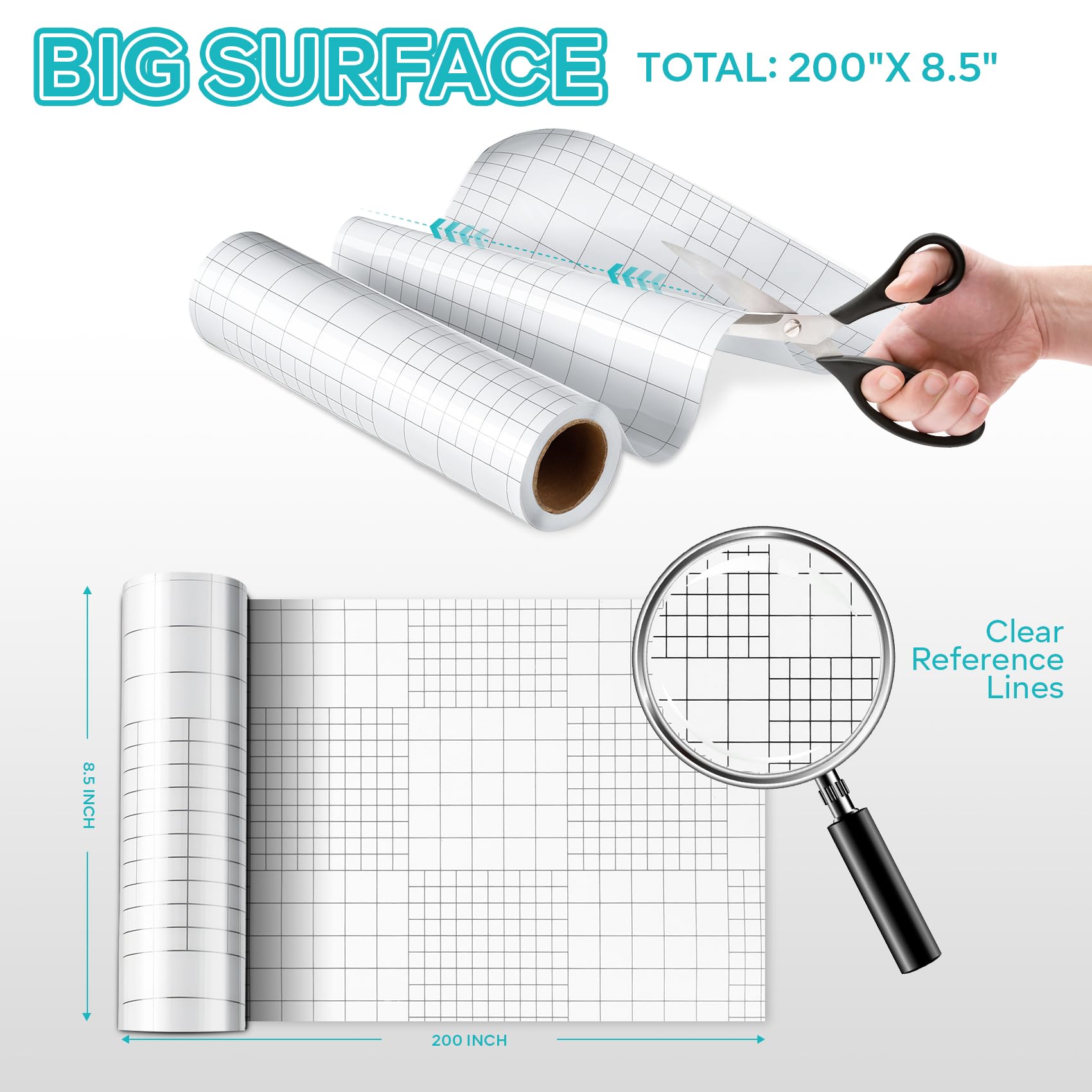 JKLMN thick clear vinyl film provides durable, nearly invisible protection for furniture