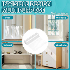 JKLMN durable clear PET shield is waterproof and easy to wipe clean.