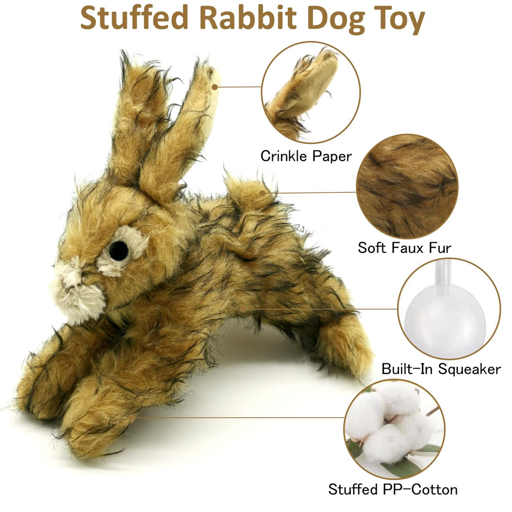 JKW goose plush toy fabric close-up emphasizing soft texture for gentle chewers