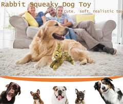 JKW goose plush toy side view highlighting durable stitching for vigorous play