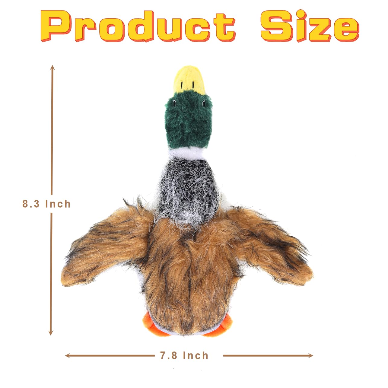 JKW Pet Toy Squeaky close-up showing durable construction for lasting play.