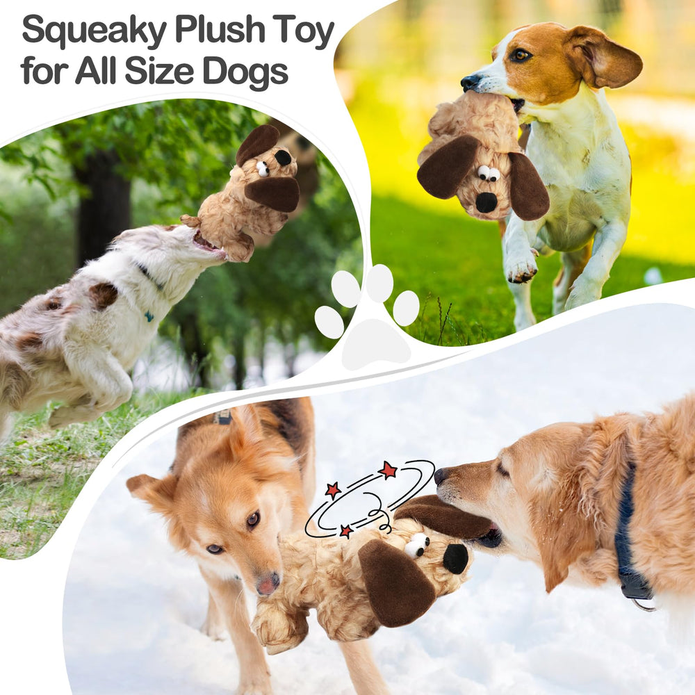 JKW Plush Dog Toy textured surface delivers satisfying chewing and tactile stimulation for calm, focused play.