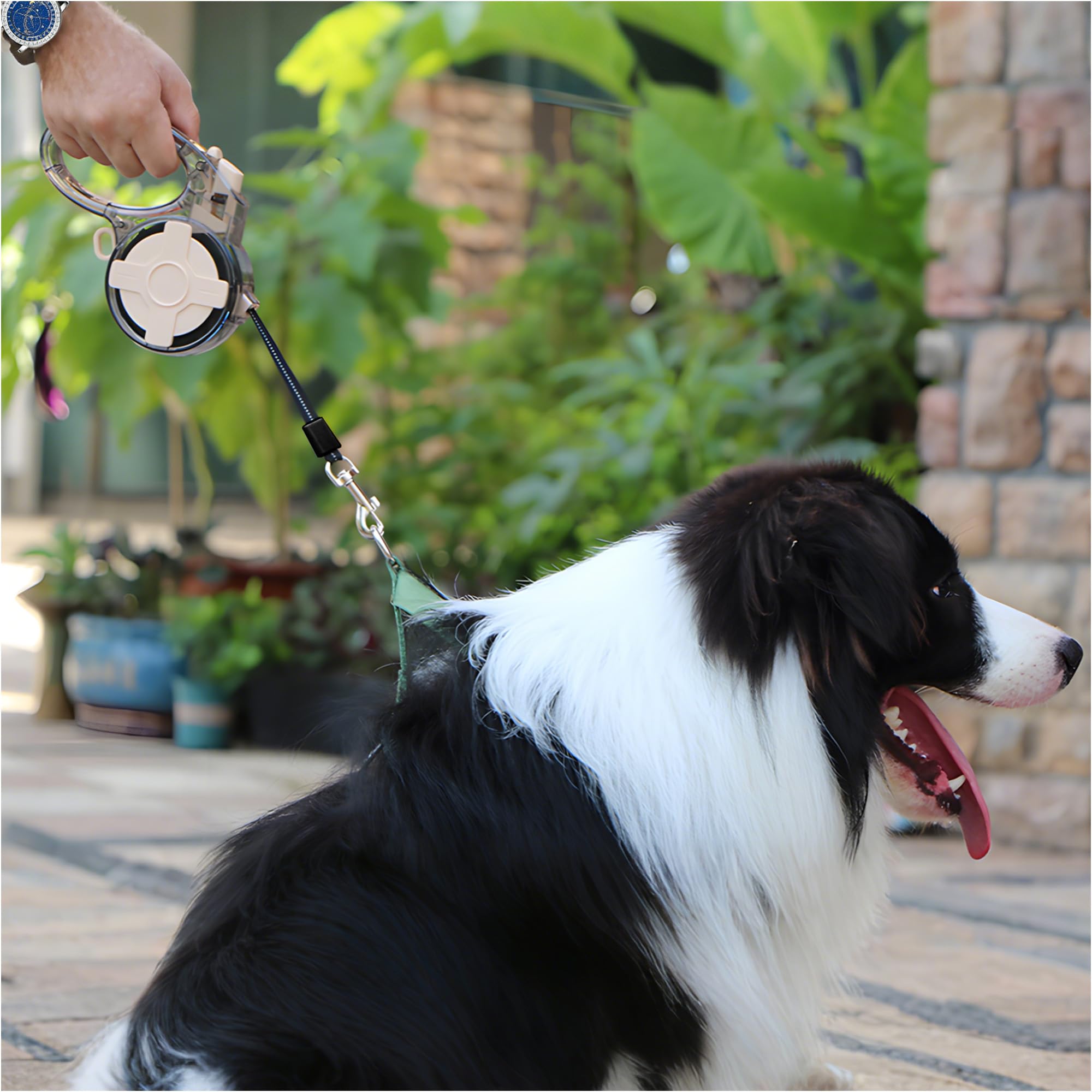 JKWLBTC 13 ft leash uses wear-resistant nylon tape for long-lasting durability.
