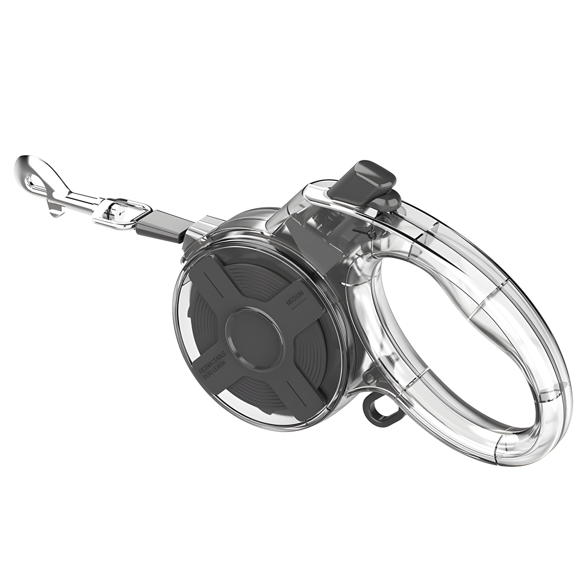 JKWLBTC 13 ft retractable leash shell shows durable, reliable design for daily walks.