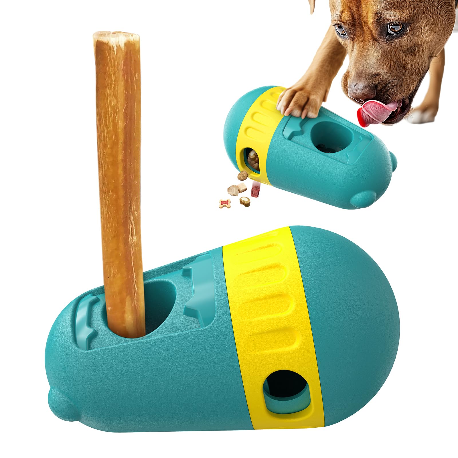 JKWLBTC anti-choking design toy showing safe chewing during meals