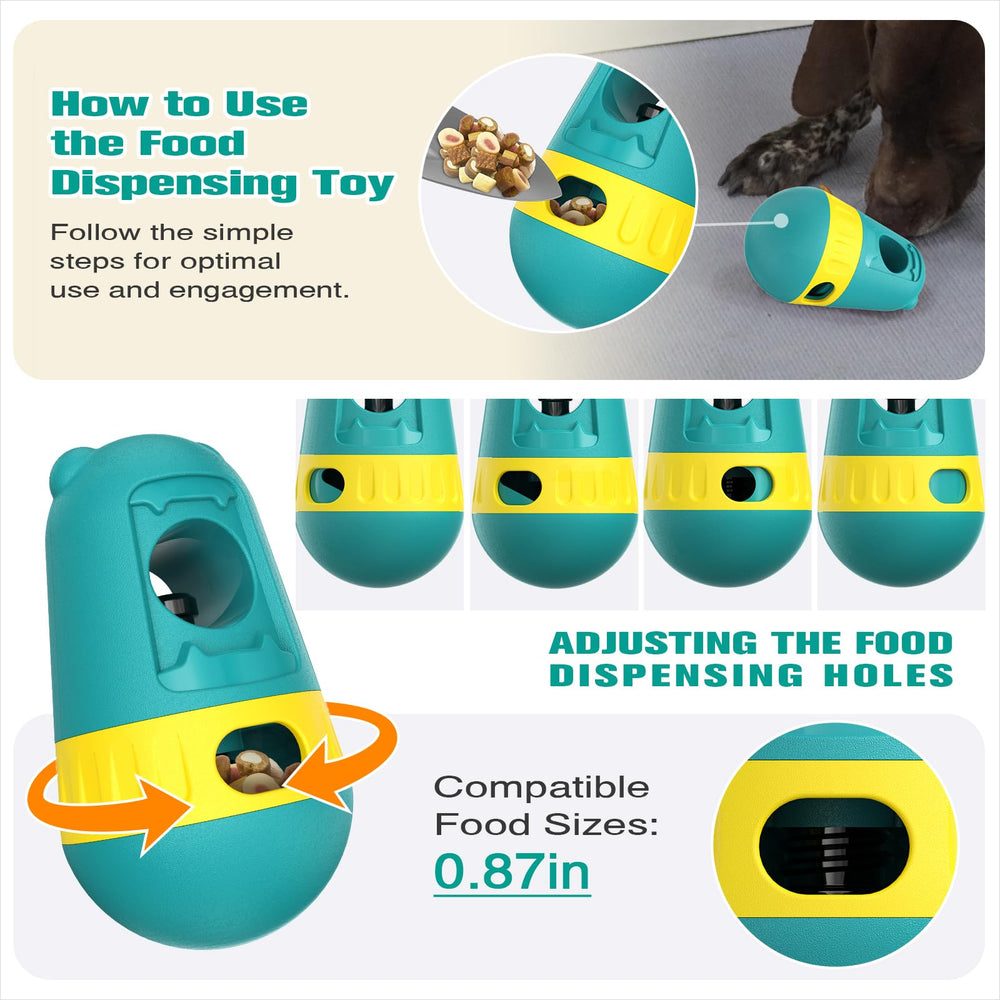 JKWLBTC portable enrichment dog toy ideal for travel and training