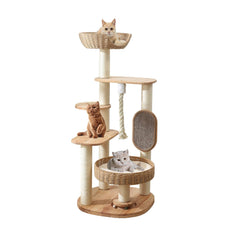 JLDUQKUM wooden cat tree assembly guide for quick setup and peace of mind