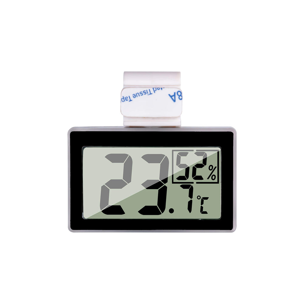 JLENOVEG Digital Reptile Thermometer display shows clear readings for terrarium care
