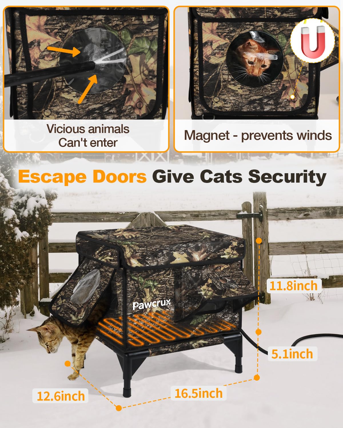 JLSAME weatherproof shelter waterproof features shield against wind and rain.
