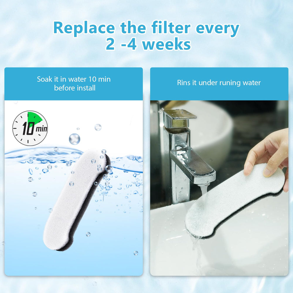 JMICOW soak and rinse before use ensures optimal filtration performance.