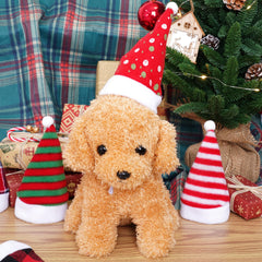 Jmkcoz classic Christmas patterns enhance cute pet cosplay looks.