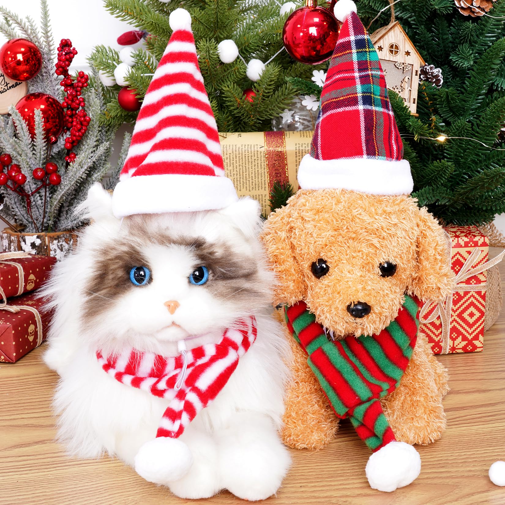 Jmkcoz Christmas party prop for cute pet photos.