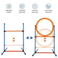 JMMPOO weave poles setup for precision slalom drills