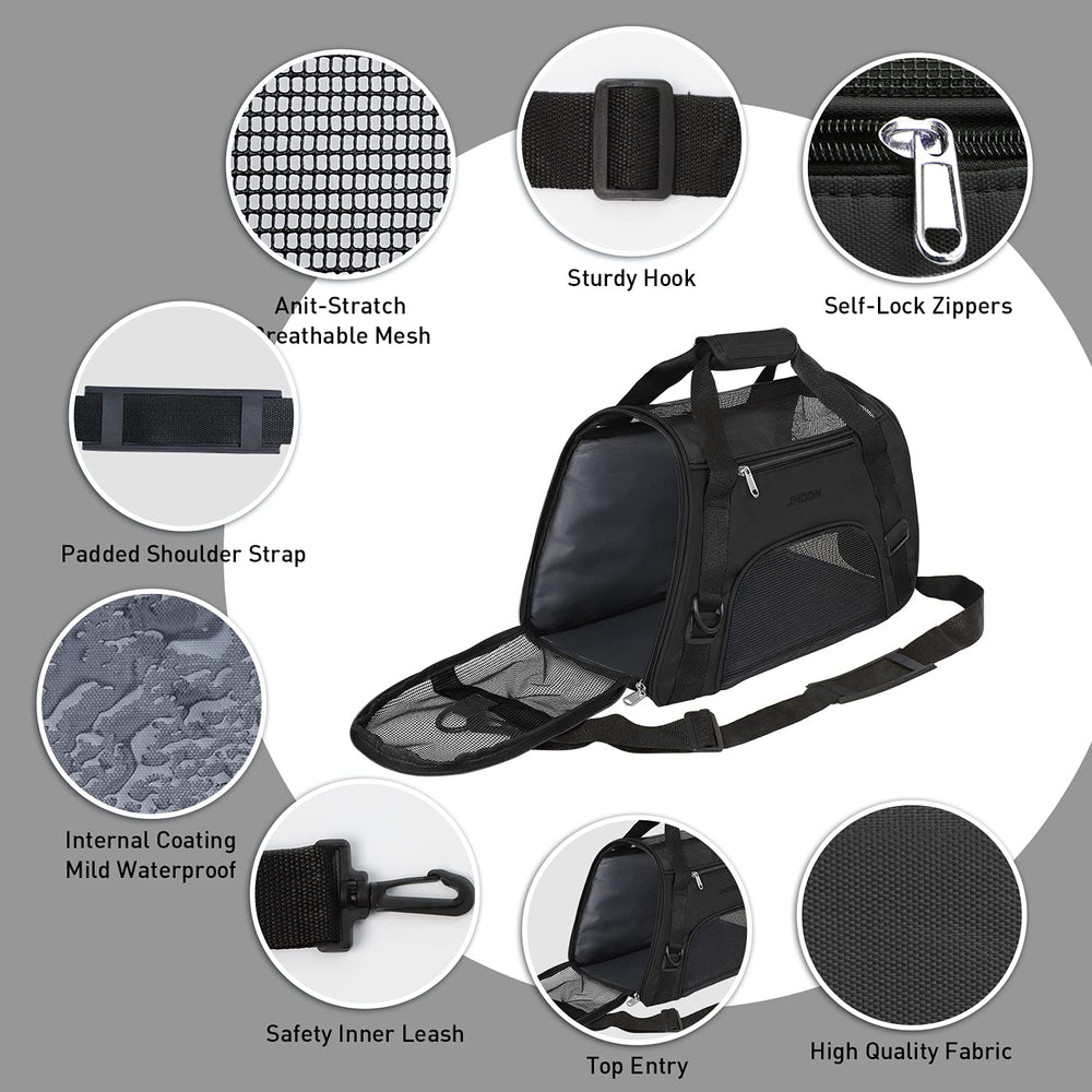JMOON foldable waterproof pet bag for on-the-go cleaning