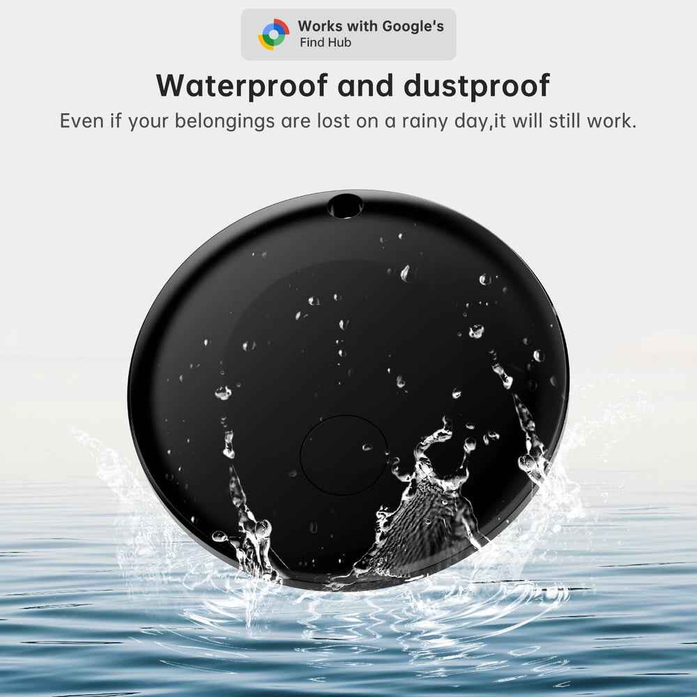 JNLIK Air Tracker Tag 110dB buzzer helps locate items quickly in busy spaces.