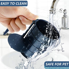 Joansan dog food scoop configured at 1/2 cup for mid-size meals