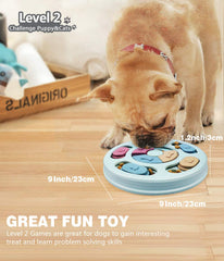 Joansan dog puzzle toy colorful design keeps dogs engaged during interactive play