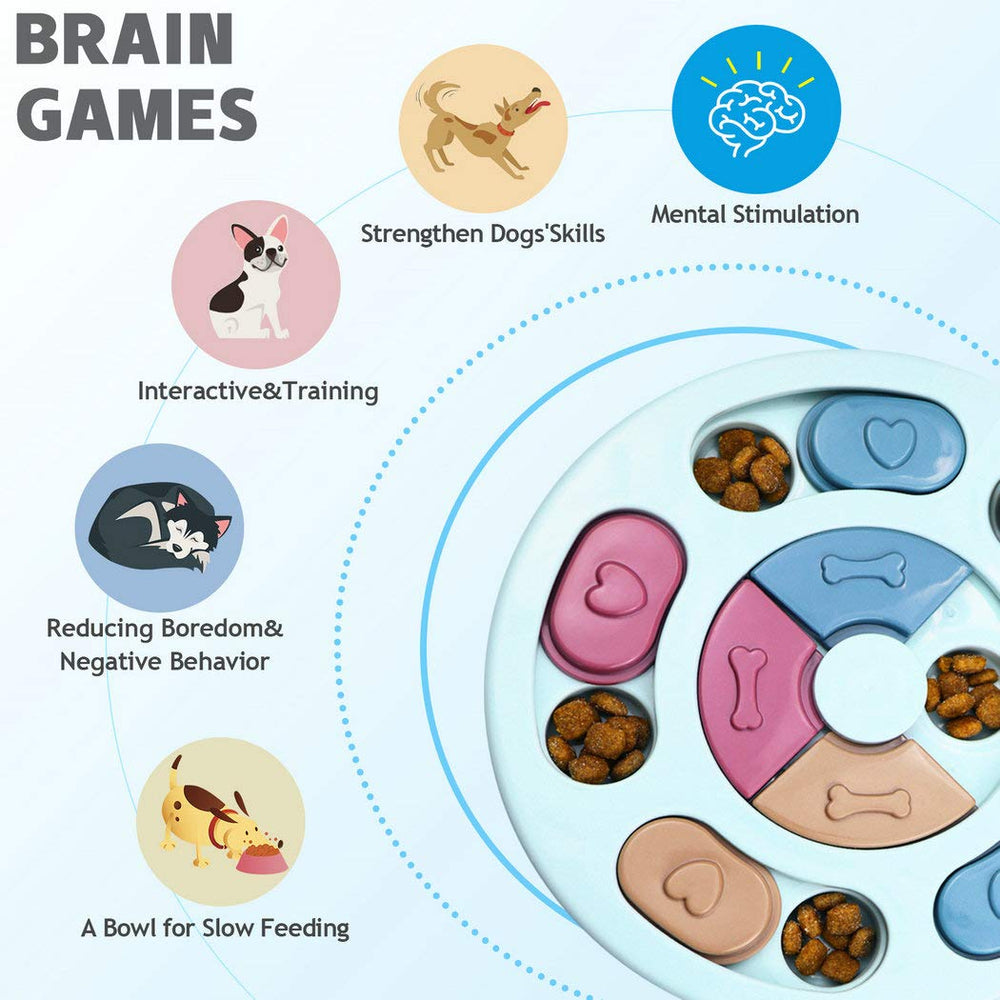 Joansan dog puzzle toy slow feeder feature helps mindful feeding with treats
