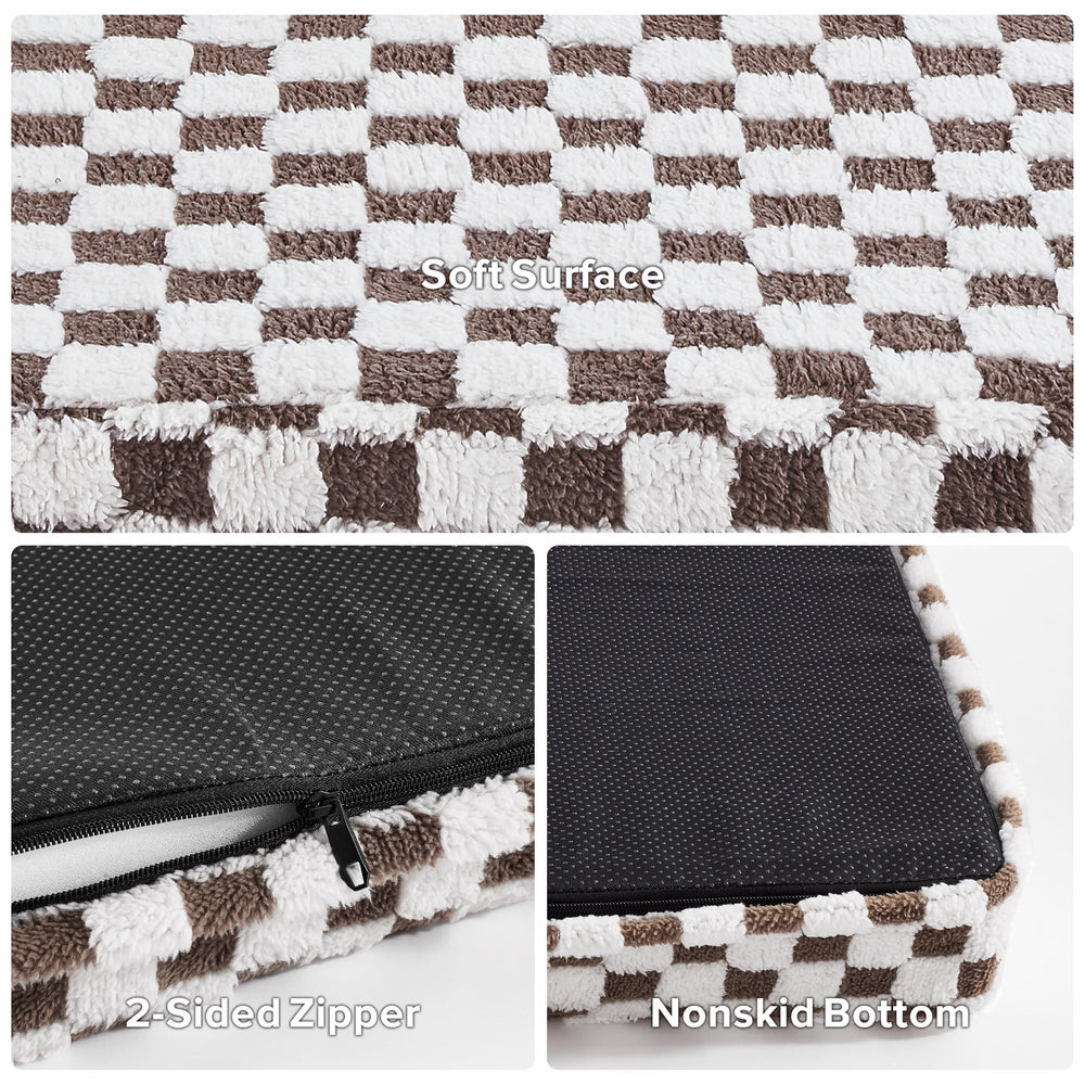 JOEJOY dog bed 42x28-inch offers ample space for large breeds.
