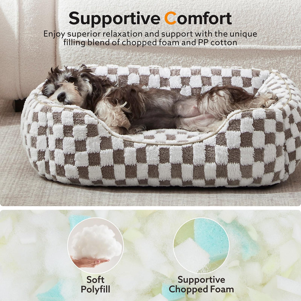 Anti-slip bottom on JOEJOY bed for secure placement