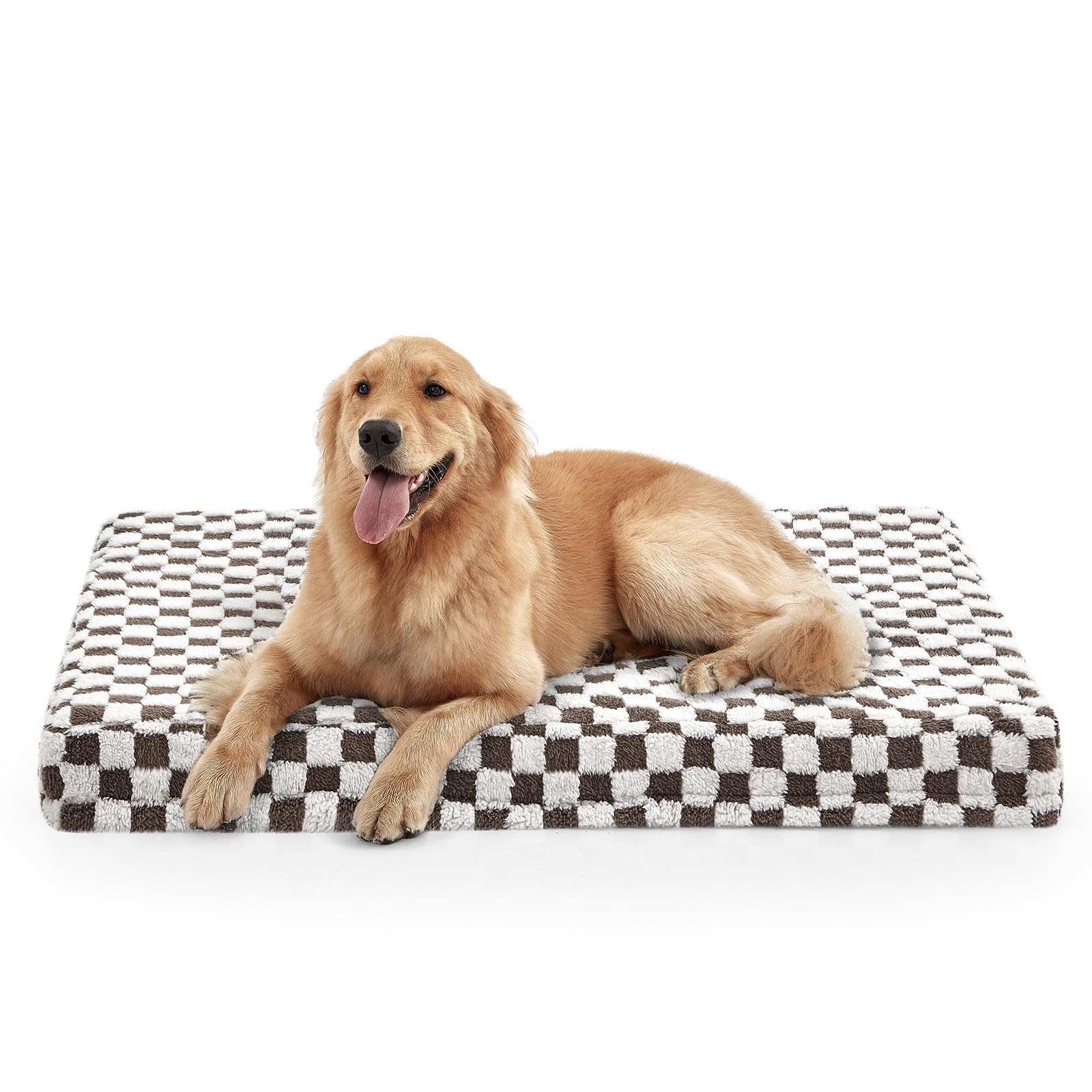 JOEJOY dog bed orthopedic-egg-crate-foam highlights joint-supporting comfort for large dogs.