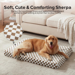 JOEJOY orthopedic egg crate foam provides even weight distribution for joint comfort.