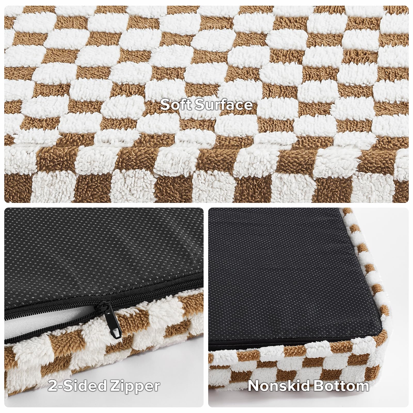 JOEJOY 42x28 inch bed suits large dogs up to 90 lbs.