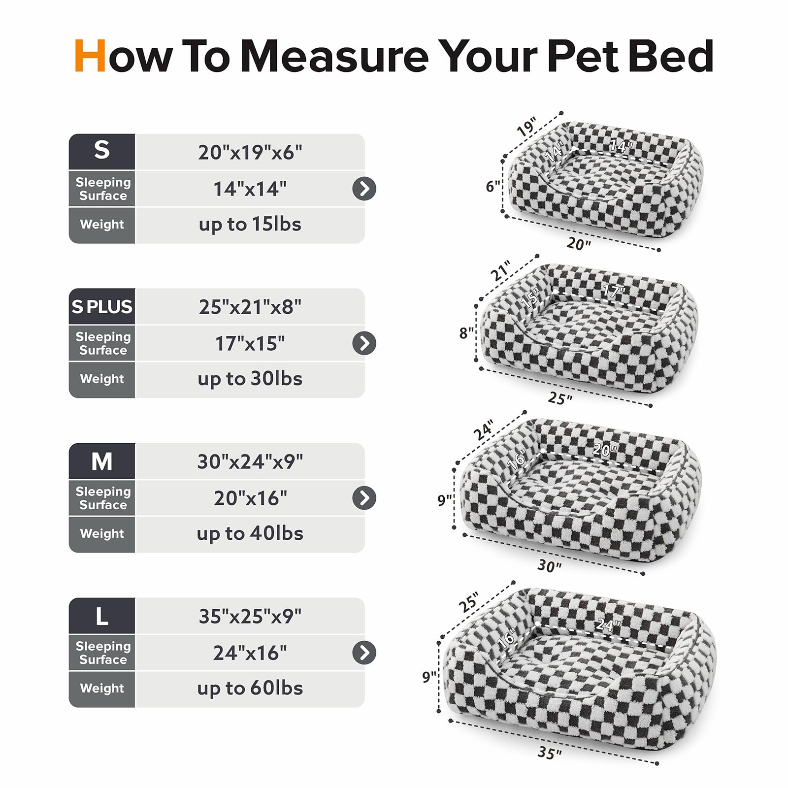 joejoy checkboard-pattern-bed blends with home decor