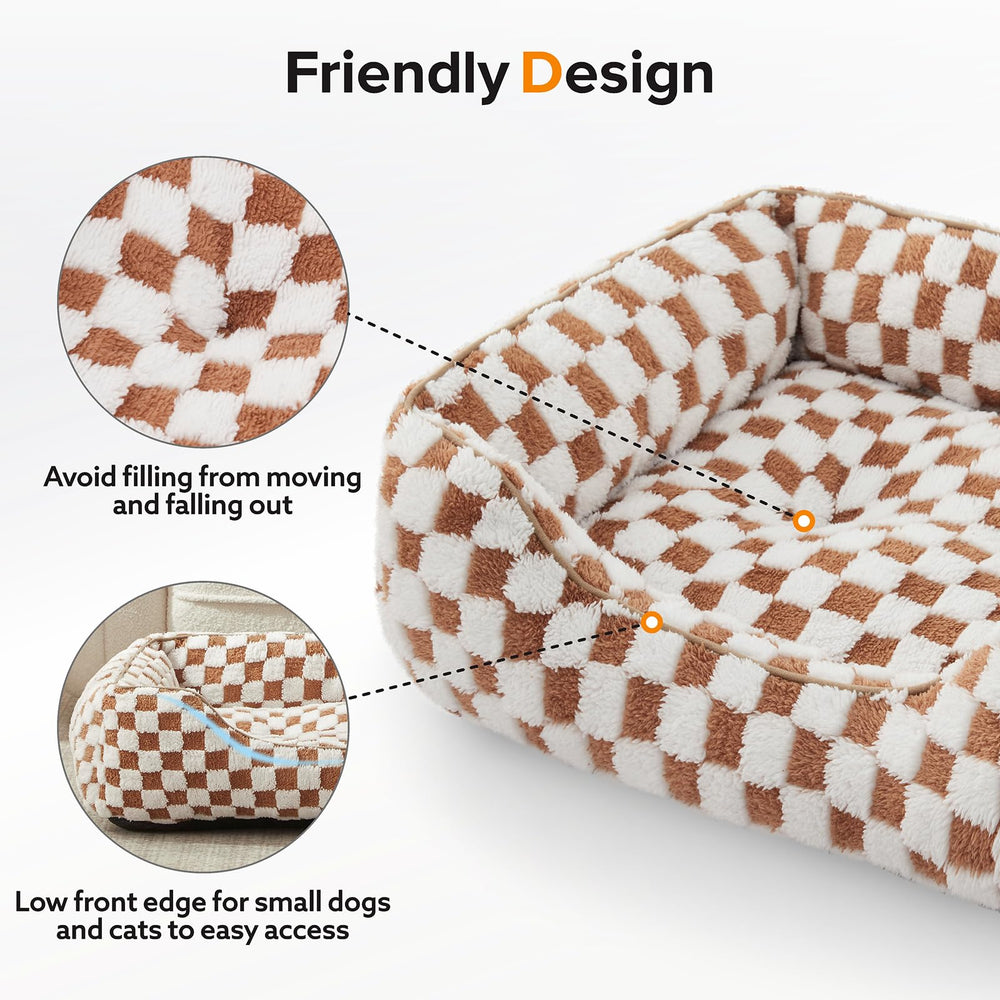 JOEJOY 20x19x6 inch bed suitable for dogs and cats up to 20 lbs.