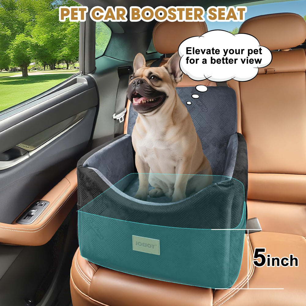 Joejoy dog car bed multi-use doubles as cozy bed for home, car, or outdoors.