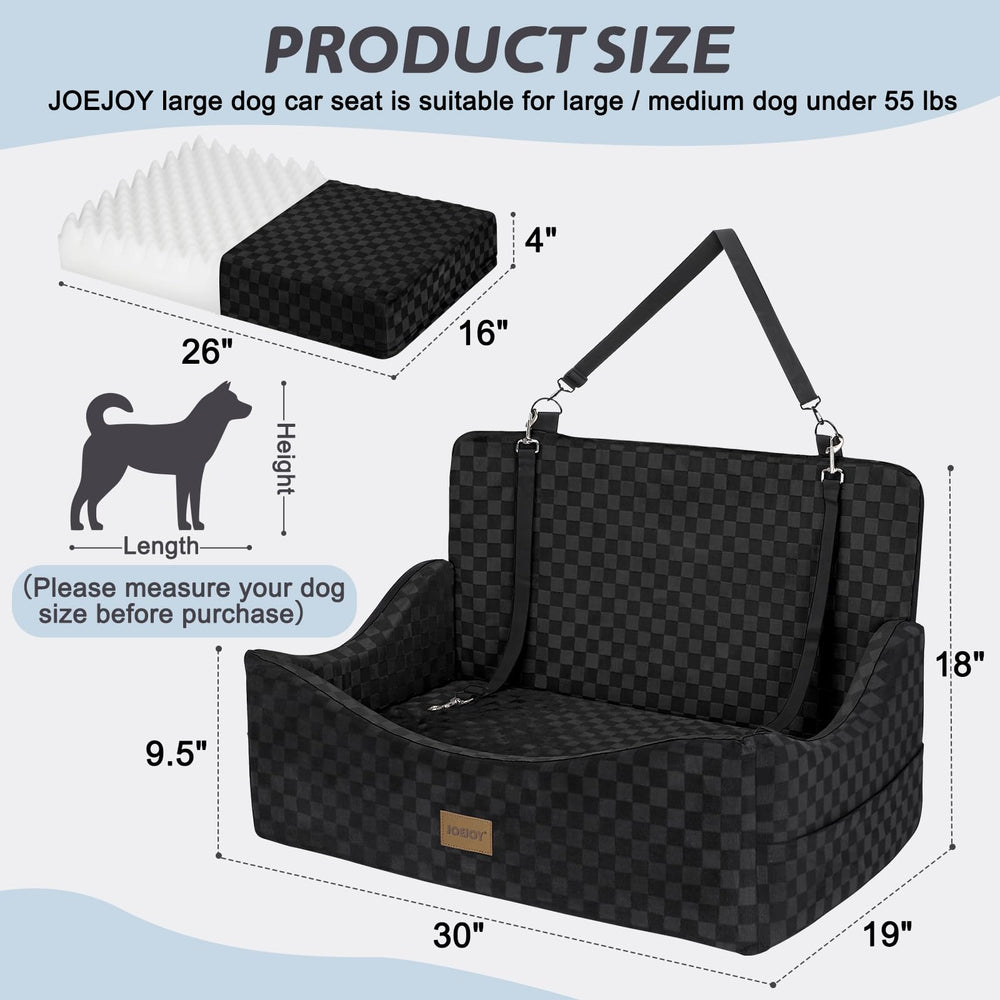 JOEJOY easy-install with removable, washable cover for quick cleanup