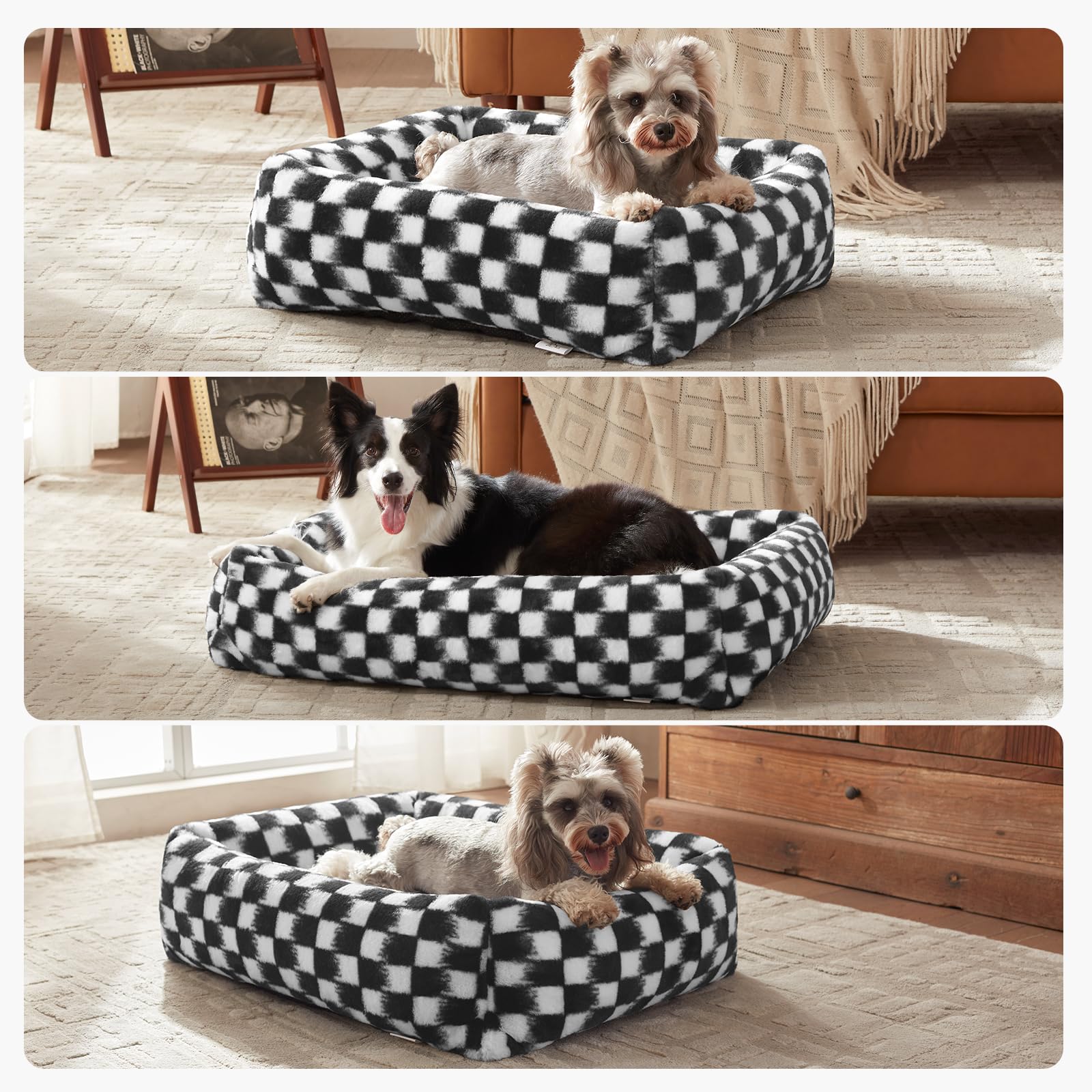 joejoy-pet-bed-snuggle-scene cozy corner for pet relaxation.