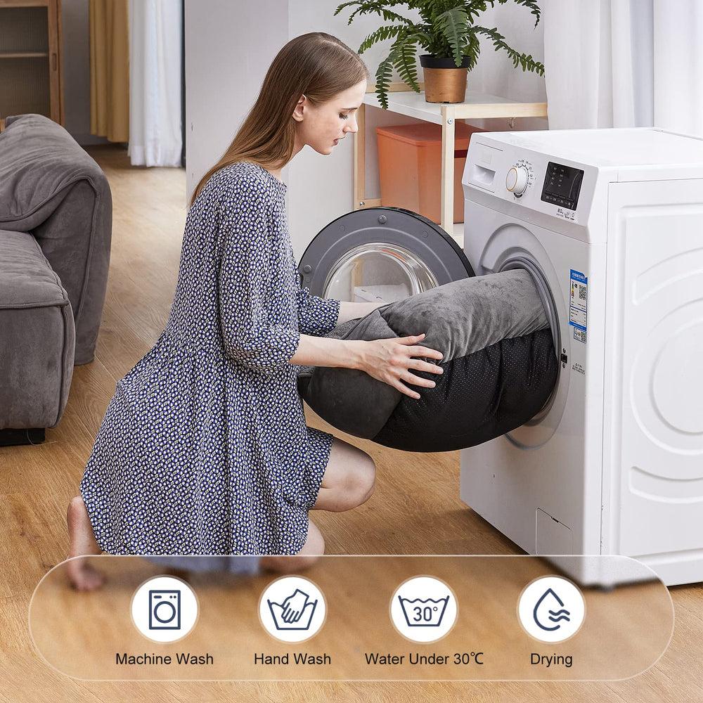 JOEJOY Rectangle Dog Bed machine washable for easy cleaning