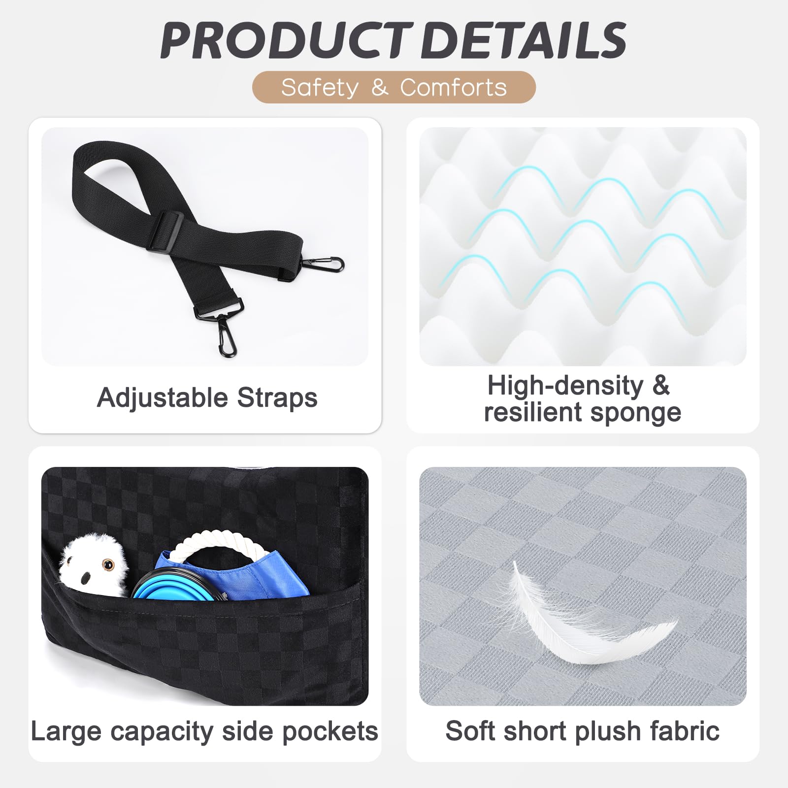 JOEJOY suitable for small to medium dogs up to 30 pounds