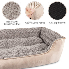 JOEJOY soft suede fabric cover enhances tactile comfort during lounging
