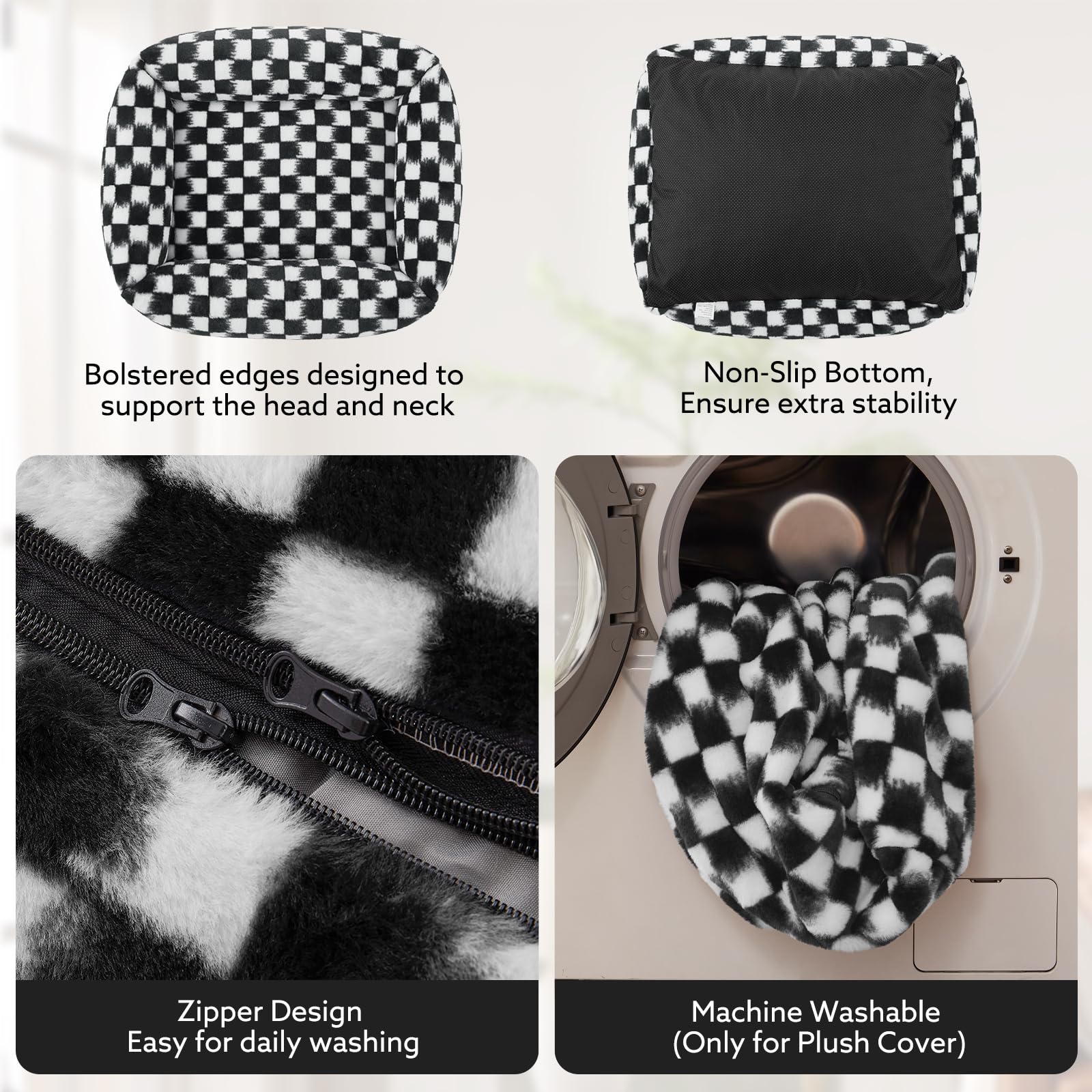 joejoy washable-cover ensures quick cleanup after muddy paw days.