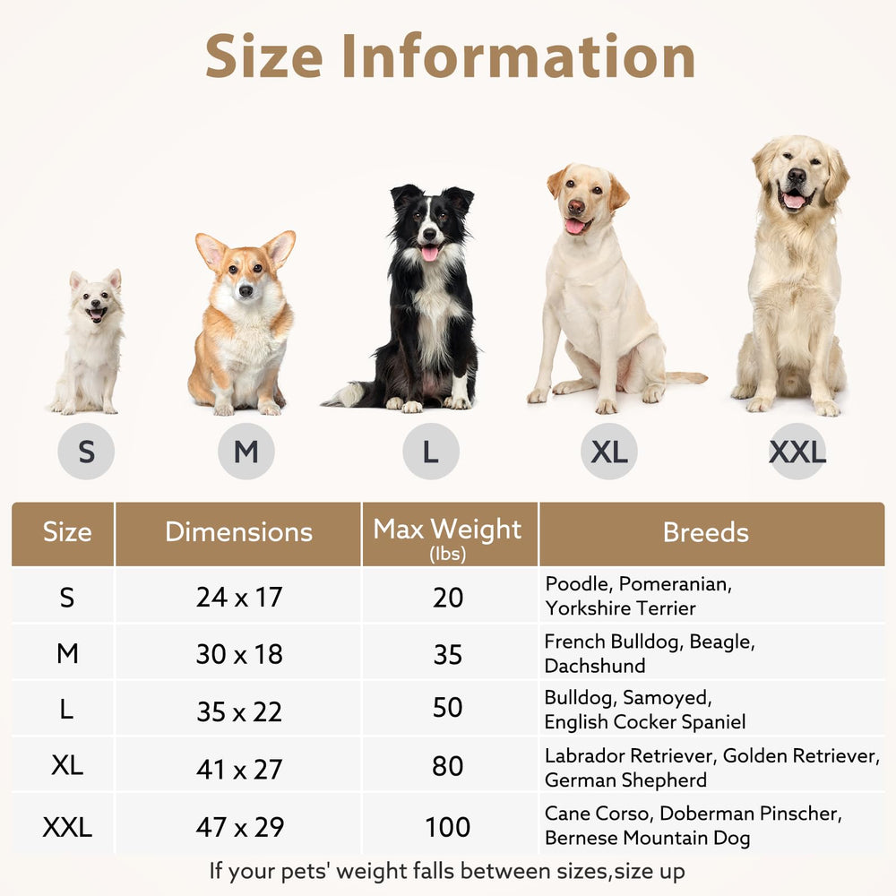 JOEJOY XL dog bed floor-sofa-or-crate placement offers flexible setup.