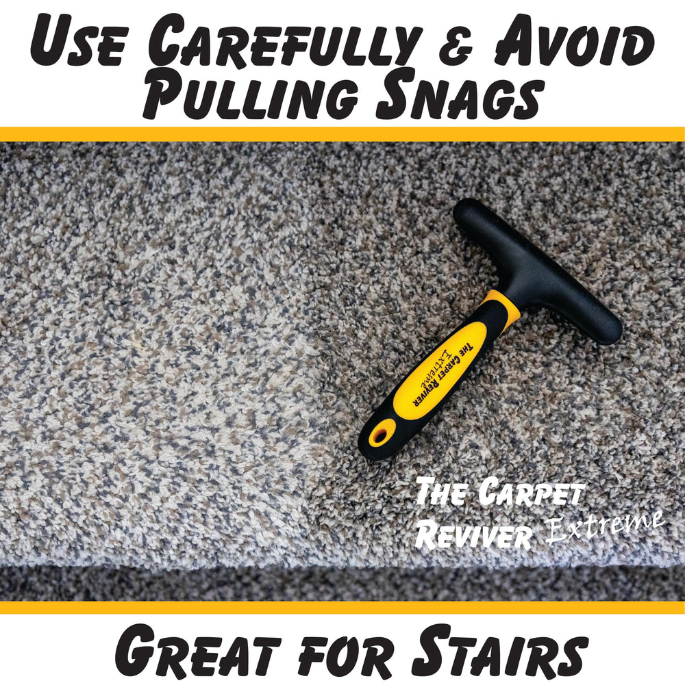 Johnny World Carpet Reviver Extreme compact storage beside cleaning supplies