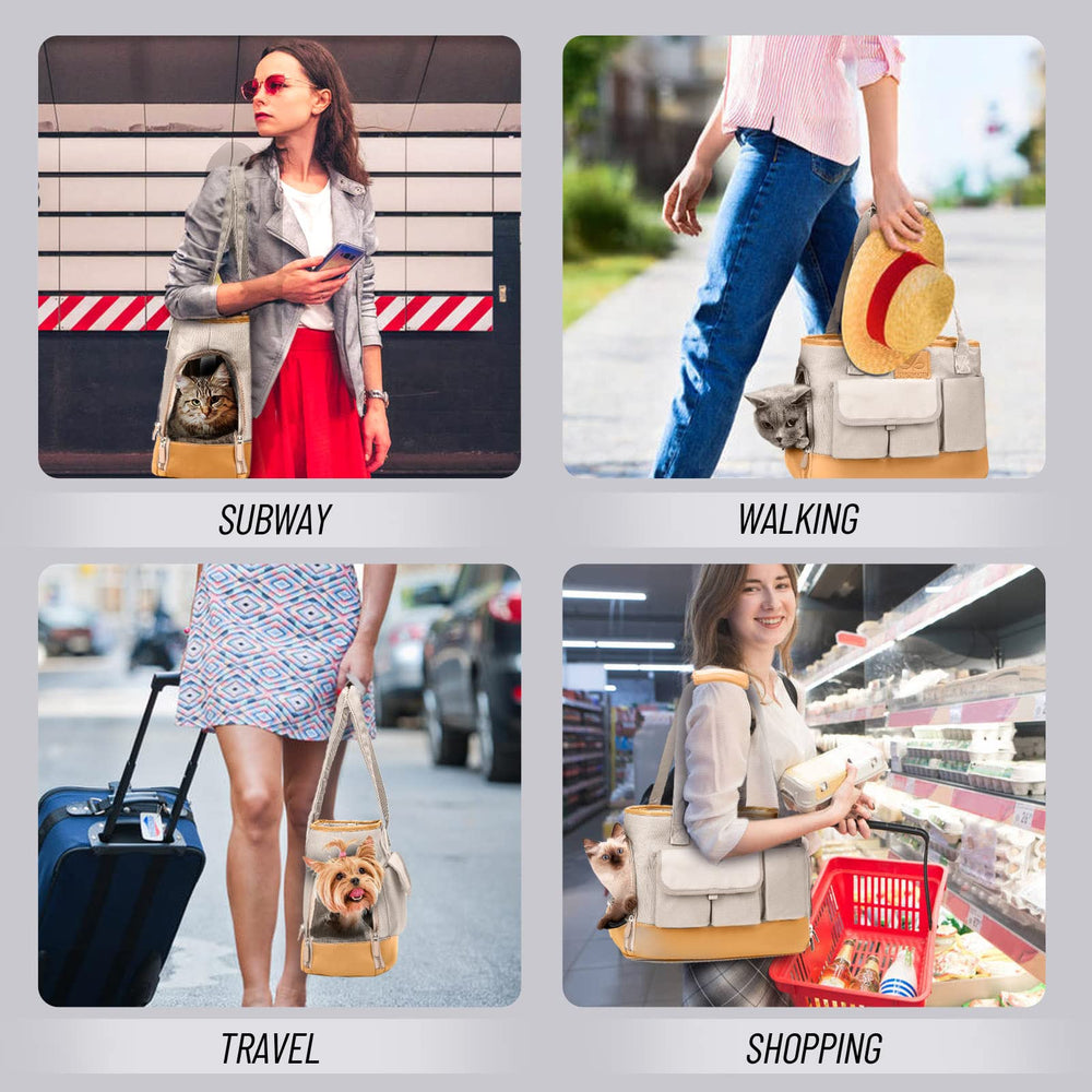 Johomviin foldable pet carrier—compact for easy storage