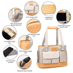 Johomviin waterproof Oxford cloth keeps pets dry during outings