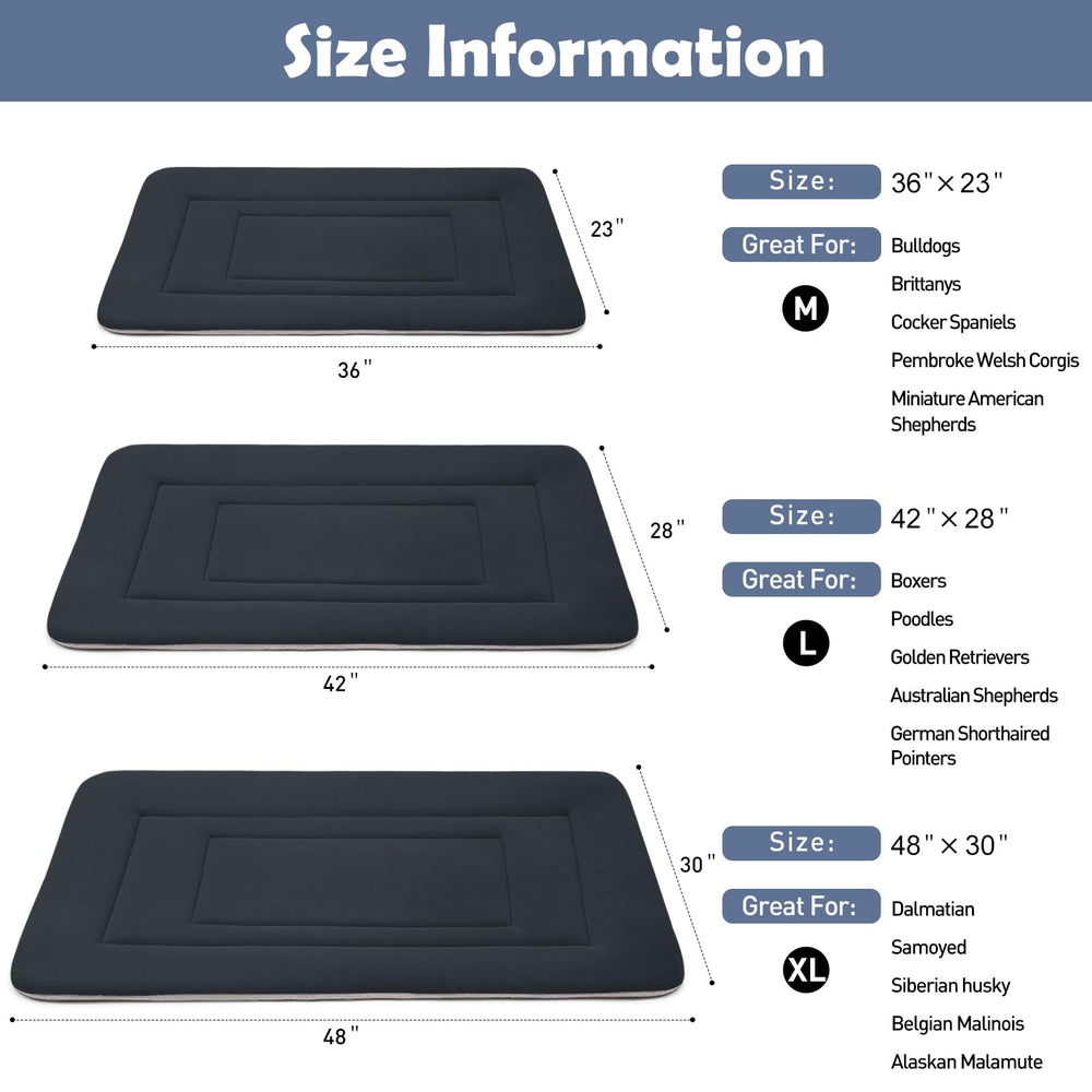 JoicyCo dark gray bed blends with decor and hides fur.