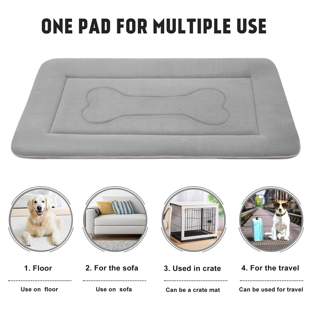 JoicyCo large dog bed washable fabric allows cold machine wash