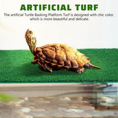 jojofuny aquatic grass lawn in tank setting highlights natural look and easy maintenance.