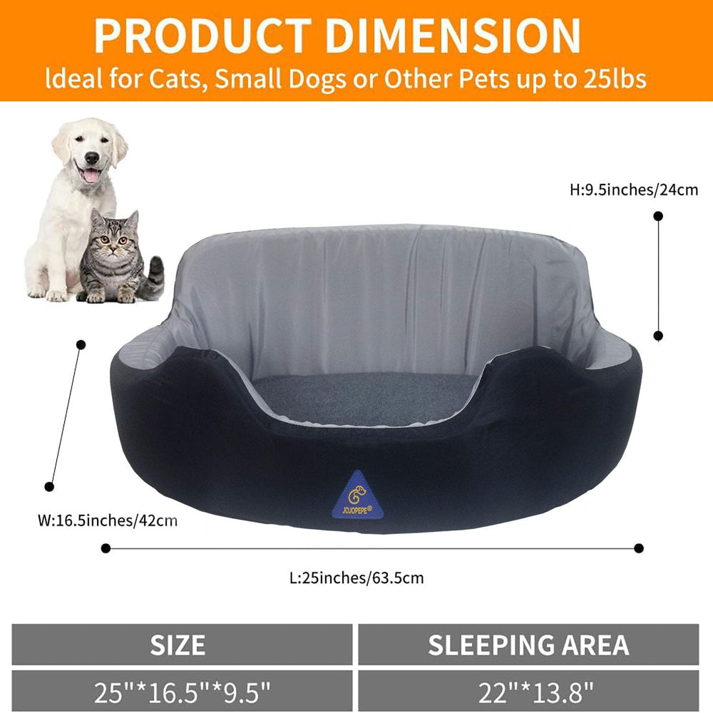 JOJOPEPE removable velvet cover enables easy cleaning and maintenance.