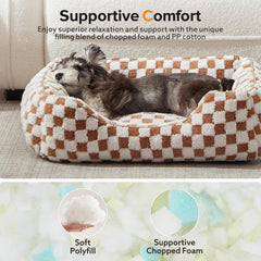 JOEJOY foam-filling view features balanced support with 2:1 foam and polyester